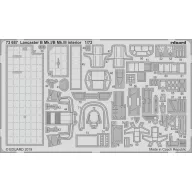   Eduard Accessory Lancaster B Mk.I/B Mk.III interior for Airfix 1:72 (73687)