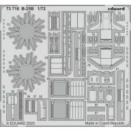 Eduard Accessory B-25B for Airfix 1:72 (73716)