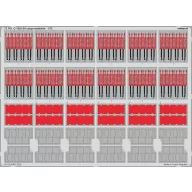   Eduard Accessory C-130J-30 cargo seatbelts for ZVEZDA 1:72 (73761)