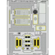   Eduard Accessory C-130J-30 cargo interior for ZVEZDA 1:72 (73762)