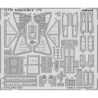 Eduard Accessory Tempest Mk.V 1/72 1:72 (73772)