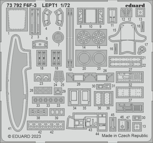 Eduard F6F-3 1/72 for EDUARD 1:72 (73792)