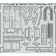 Eduard Accessory B-24H nose & radio compartment 1:72 (73830)