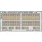 Eduard Accessory Chinook HC.1 cargo seatbelts STEEL AIRFIX 1:72 (73833)