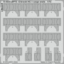 Eduard Accessory Chinook HC.1 cargo seats AIRFIX 1:72 (73834)