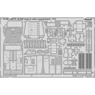   Eduard Accessory B-24D nose & radio compartment for Airfix 1:72 (73861)