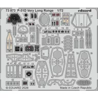  Eduard Accessory P-51D Very Long Range for Arma Hobby 1:72 (73873)