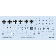 Eduard Model Kit Bf 109F-2 EDUARD-WEEKEND 1:72 (7474)