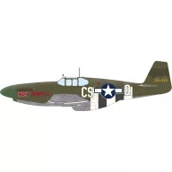   Eduard Model Kit P-51B Mustang Birdcage canopy EDUARD-PROFIPACK 1:48 (82107)