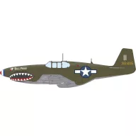   Eduard Model Kit P-51B Mustang Birdcage canopy EDUARD-PROFIPACK 1:48 (82107)