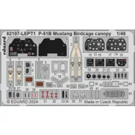   Eduard Model Kit P-51B Mustang Birdcage canopy EDUARD-PROFIPACK 1:48 (82107)