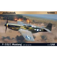   Eduard Model Kit P-51B/C Mustang w/ dorsal fin EDUARD-PROFIPACK 1:48 (82108)