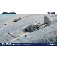   Eduard Model Kit Fw 190A-4 w/ engine flaps & 2-gun wings 1/48 Weekend edition 1:48 (84117)