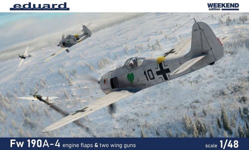 Eduard Fw 190A-4 w/ engine flaps & 2-gun wings 1/48 Weekend edition 1:48 (84117)