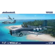   Eduard Model Kit F4F-4 Wildcat late EDUARD-WEEKEND 1:48 (84204)