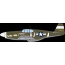 Eduard P-51B/C Mustang Birdcage canopy 1:48 (84209)