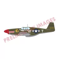   Eduard Plastic Kit P-51B/C Mustang Birdcage canopy 1:32 (932012)