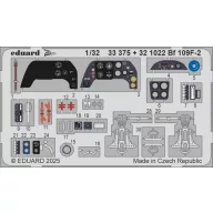   Eduard Accessory Bf 109F-2 HOBBY 2000 / HASEGAWA 1:32 (BIG33166)