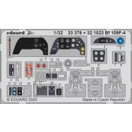   Eduard Accessory Bf 109F-4 HOBBY 2000 / HASEGAWA 1:32 (BIG33167)