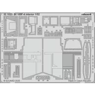   Eduard Accessory Bf 109F-4 HOBBY 2000 / HASEGAWA 1:32 (BIG33167)