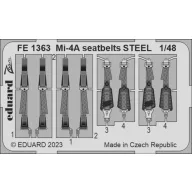 Eduard Accessory Mi-4A 1/48 TRUMPETER 1/48 (BIG49381)