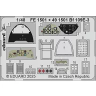 Eduard Accessory Bf 109E-3 HOBBY BOSS 1:48 (BIG49444)