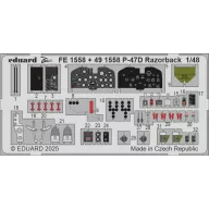 Eduard Accessory P-47D Razorback for Miniart 1:48 (BIG49468)