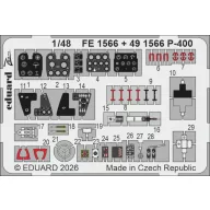 Eduard Accessory P-400 for Arma Hobby 1:48 (BIG49472)
