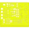 Eduard Accessory Yellow Tape Xpress Mask He-111H-6 für Hasegawa Bausatz 1:72 (CX003)