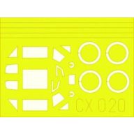 Eduard Accessory Bf 109E-3 1:72 (CX020)