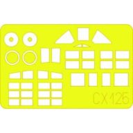   Eduard Accessory SB2C-4 Helldiver für Academy Bausatz 1:72 (CX125)