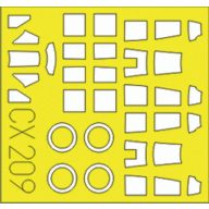   Eduard Accessory A6M2 Zero für Fine Molds /Model Graphix Bausatz 1:72 (CX209)