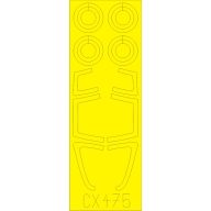 Eduard Accessory Su-33 Flanker D for Zvezda 1:72 (CX475)