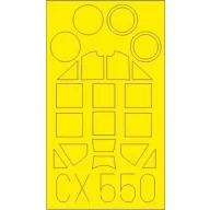 Eduard Accessory Bf 109F-2 for Revell 1:72 (CX550)