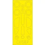 Eduard Accessory Su-39 for Zvezda 1:72 (CX587)