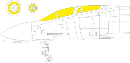 Eduard F-4C, for FINE MOLDS 1:72 (CX614)