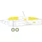 Eduard Accessory Ki-46-III Interceptor for HASEGAWA 1:72 (CX639)