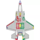 Eduard Accessory F-35A RAM panels early 1/72 TAMIYA 1/72 (CX654)