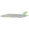 Eduard Accessory F-35A RAM panels late 1/72 TAMIYA 1/72 (CX655)