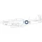 Eduard Accessory P-51D US national insignia 1:72 (CX664)