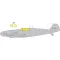 Eduard Accessory Bf 109G-6 classic canopy EDUARD 1:72 (CX687)