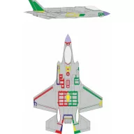 Eduard Accessory F-35A RAM coating early REVELL 1:72 (CX693)