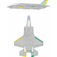 Eduard Accessory F-35A RAM coating late REVELL 1:72 (CX694)