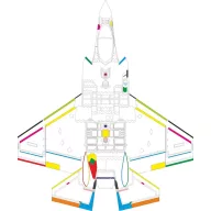   Eduard Accessory F-35C RAM coating 1/72 for Tamiya 1:72 (CX698)