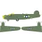 Eduard Accessory B-24D US national insignia for Airfix 1:72 (CX701)