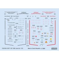   Eduard Accessory Bf 109E stencils for Eduard Accessory 1:32 (D32005)