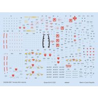   Eduard Accessory Tornado GR.4 stencils 1/32 for ITALERI/REVELL 1:32 (D32009)