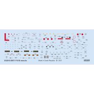   Eduard Accessory P-51D stencils for REVELL/TAMIYA 1:32 (D32015)
