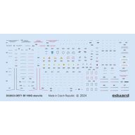   Eduard Accessory Bf 109G stencils REVELL/HASEGAWA 1:32 (D32023)