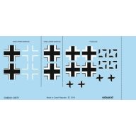   Eduard Accessory Fw 190A-3 national insignia for Eduard Accessory 1:48 (D48041)